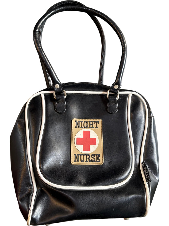 Night Nurse Doctor Bag with Red Cross Emblem