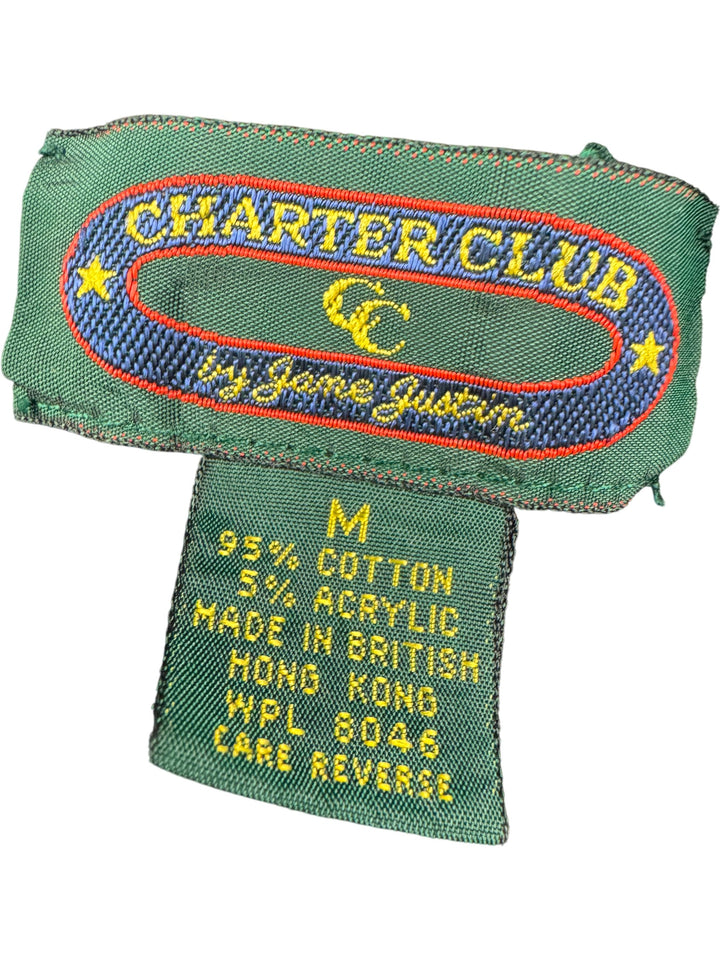 Charter Club Floral Knit Cardigan - Think Vintage