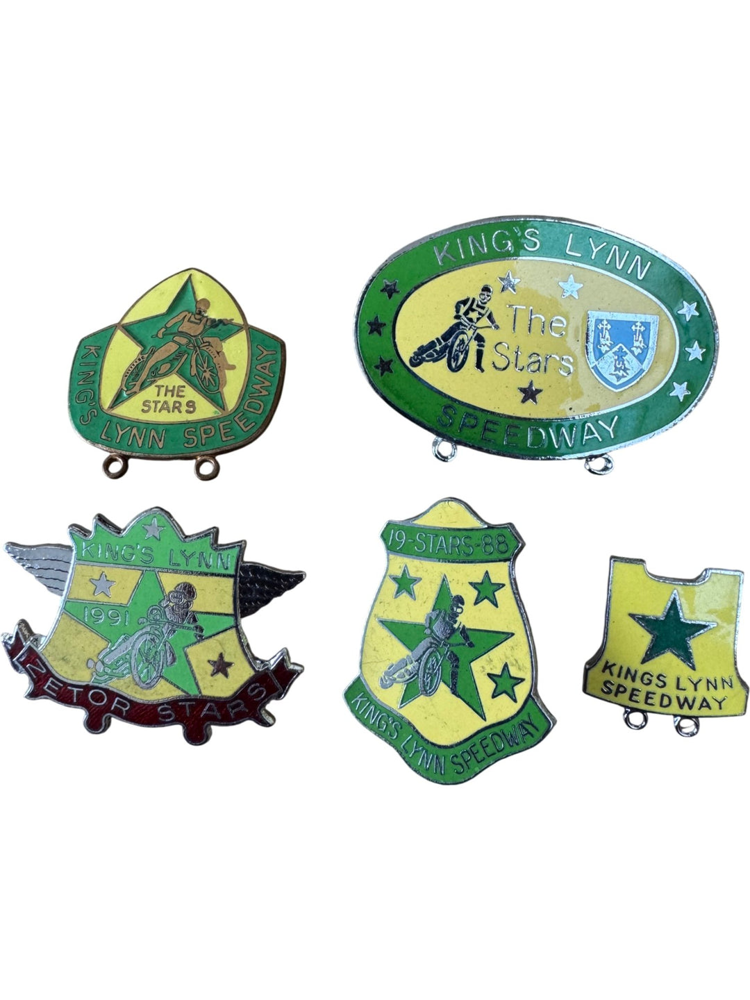 King's Lynn Speedway Collector Pins
