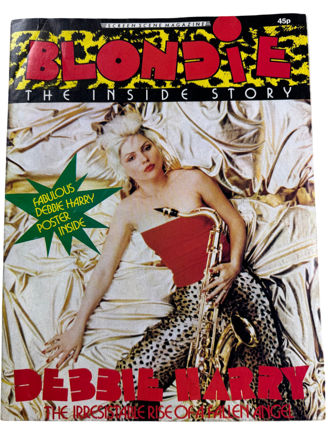 Blondie Magazine Debbie Harry Feature
