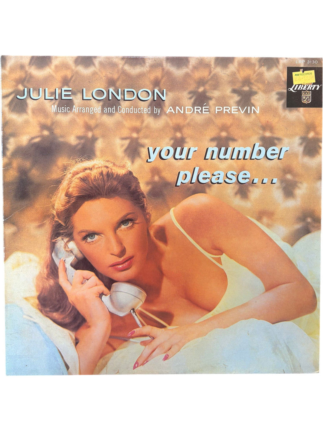 Julie London 'Your Number Please' Vinyl Record - Good