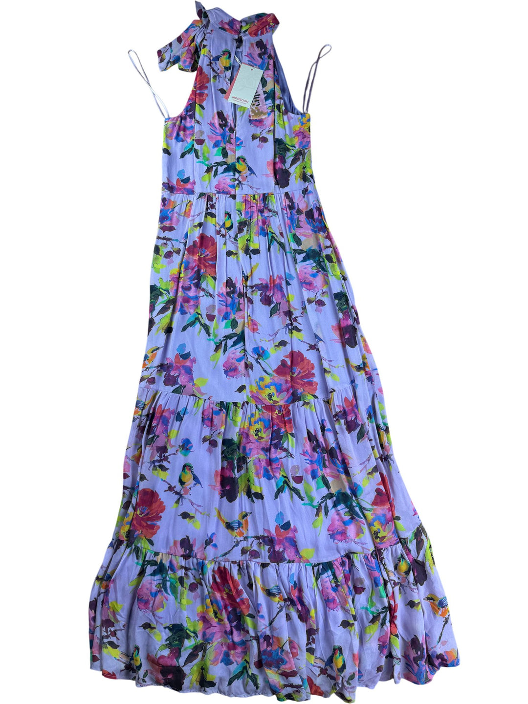 Monsoon Floral Tiered Maxi Dress - S