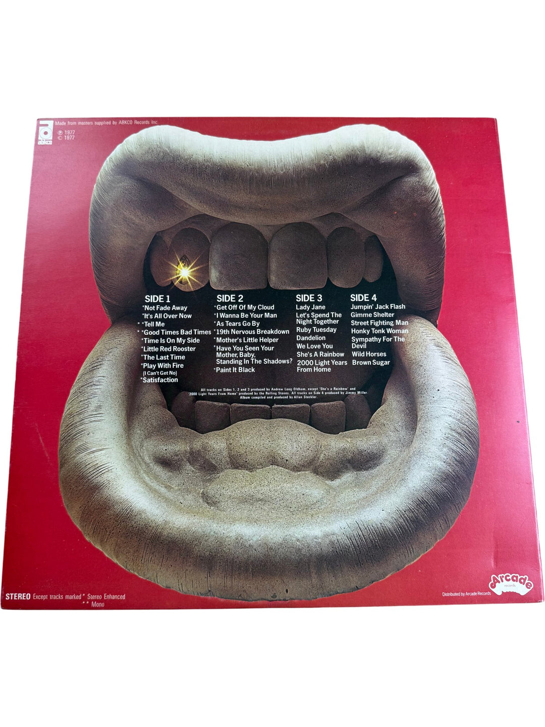 The Rolling Stones Get Stoned Vinyl - Very Good