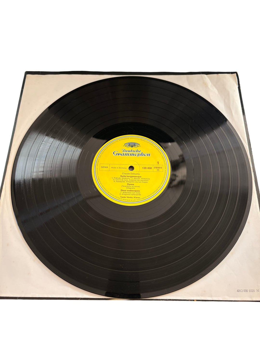 Claude Debussy Klaviermusik Piano Vinyl - Fair/Good