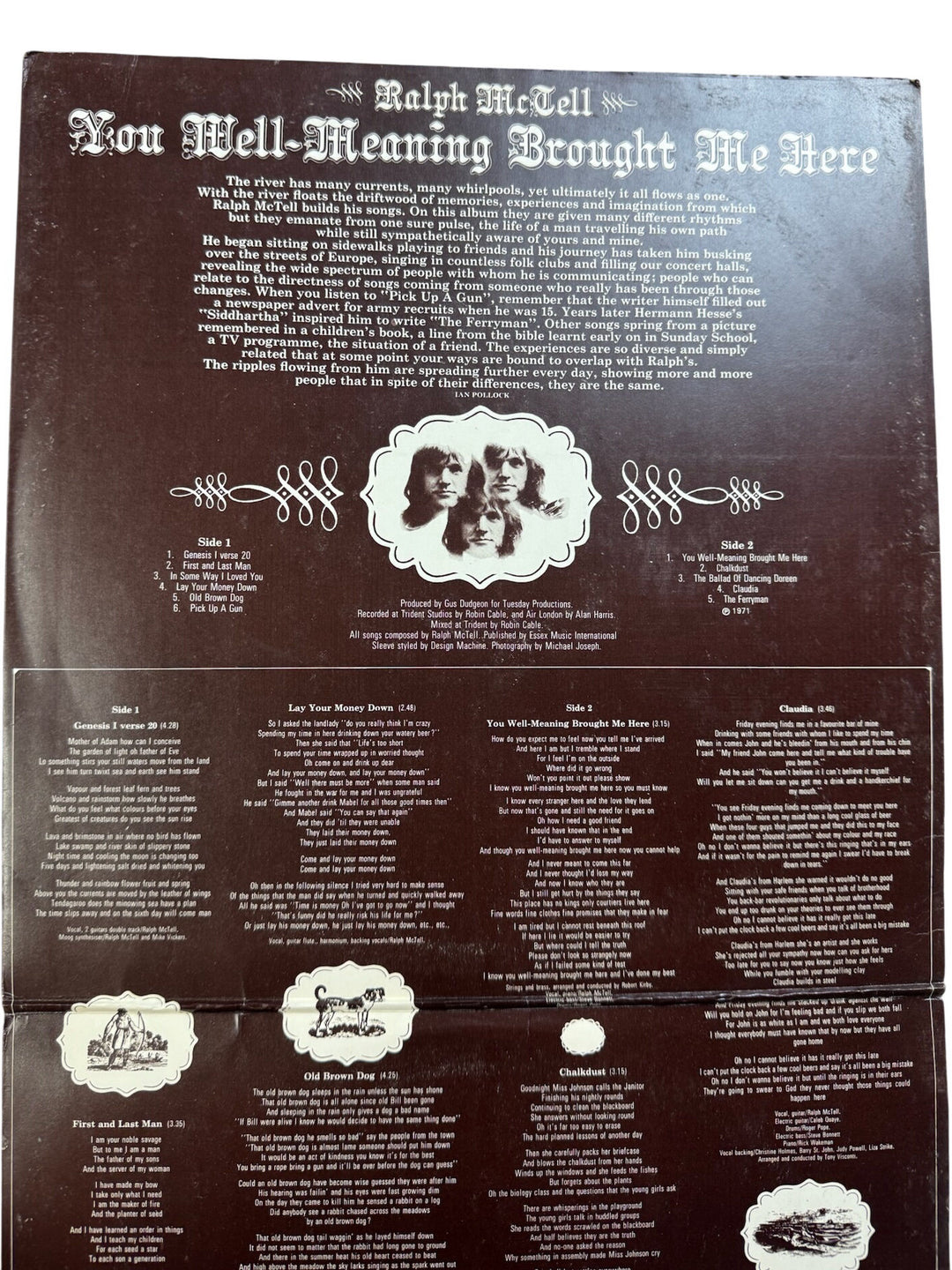 Ralph McTell You Well-Meaning Brought Me Here Vinyl - Good