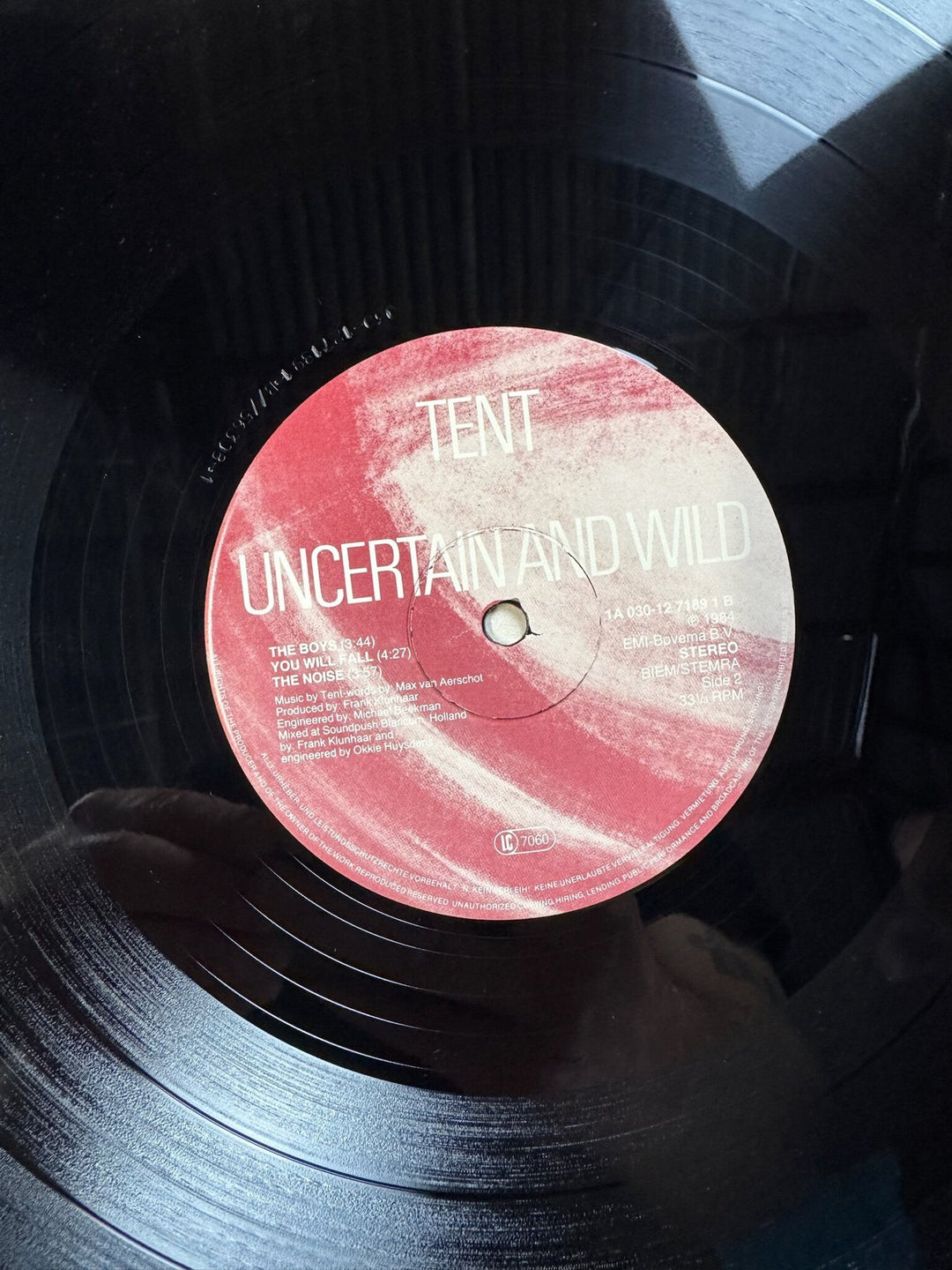 Tent Uncertain And Wild Vinyl Record - Fair