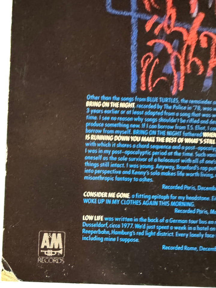 Sting Bring On The Night Album - Think Vintage