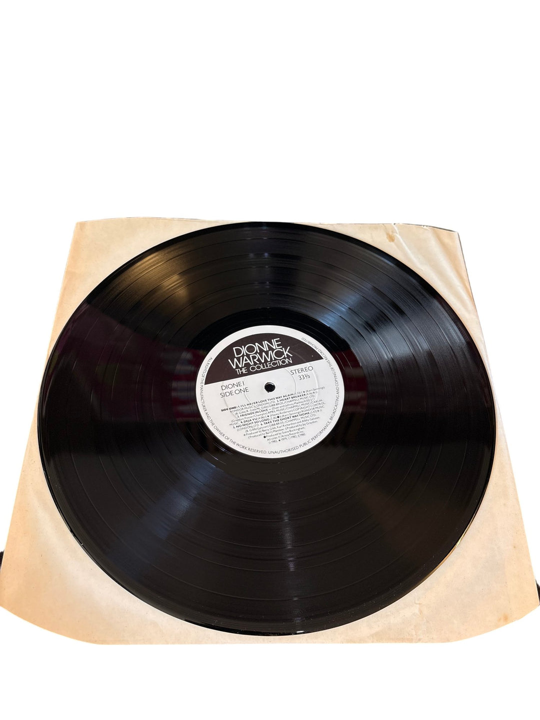 Dionne Warwick The Collection Vinyl Record - Good