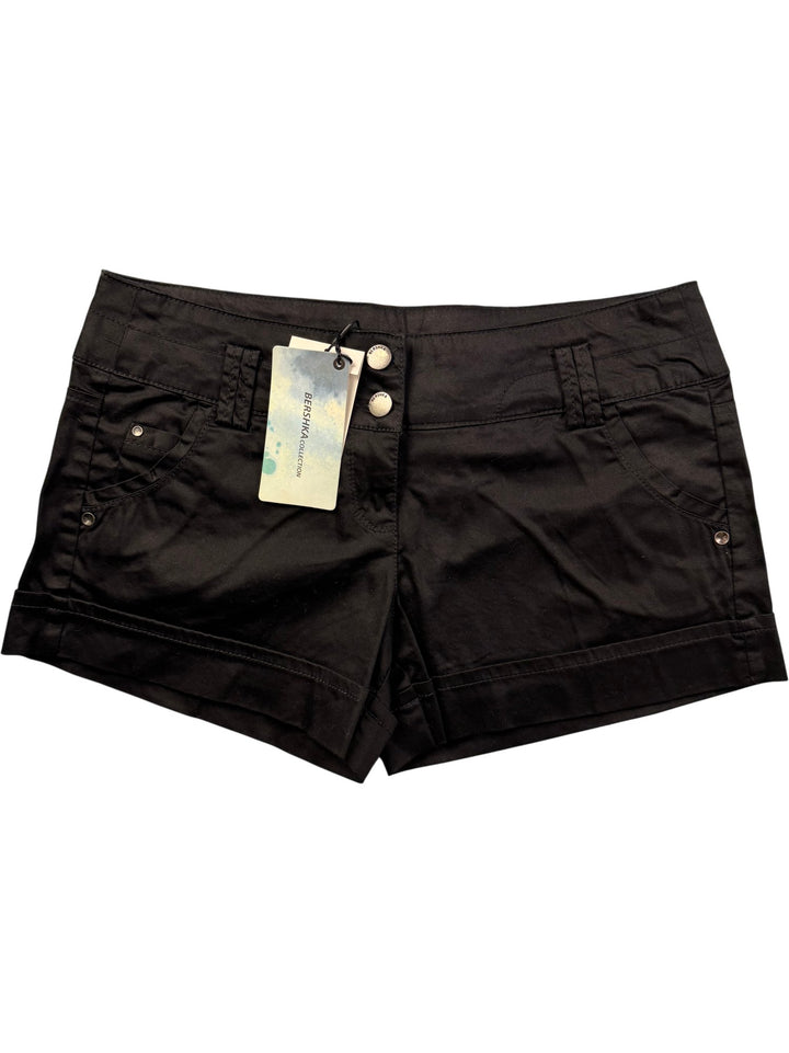 Bershka Black Women's Shorts - W33