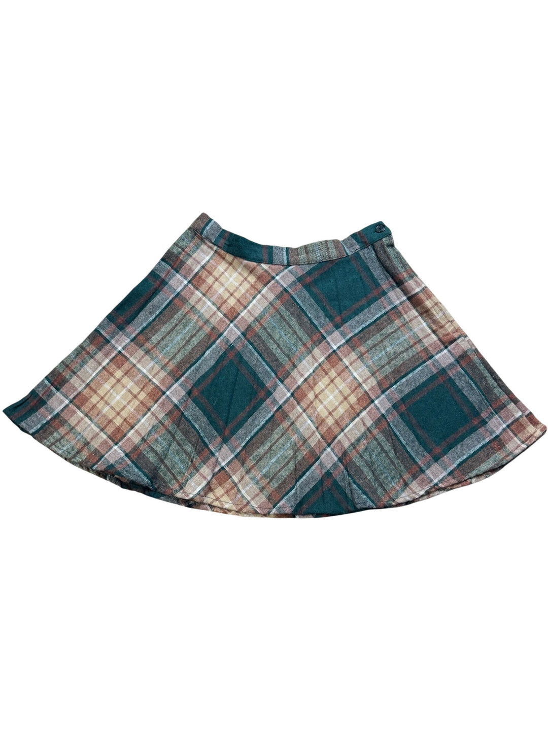 Plaid Circle Skirt