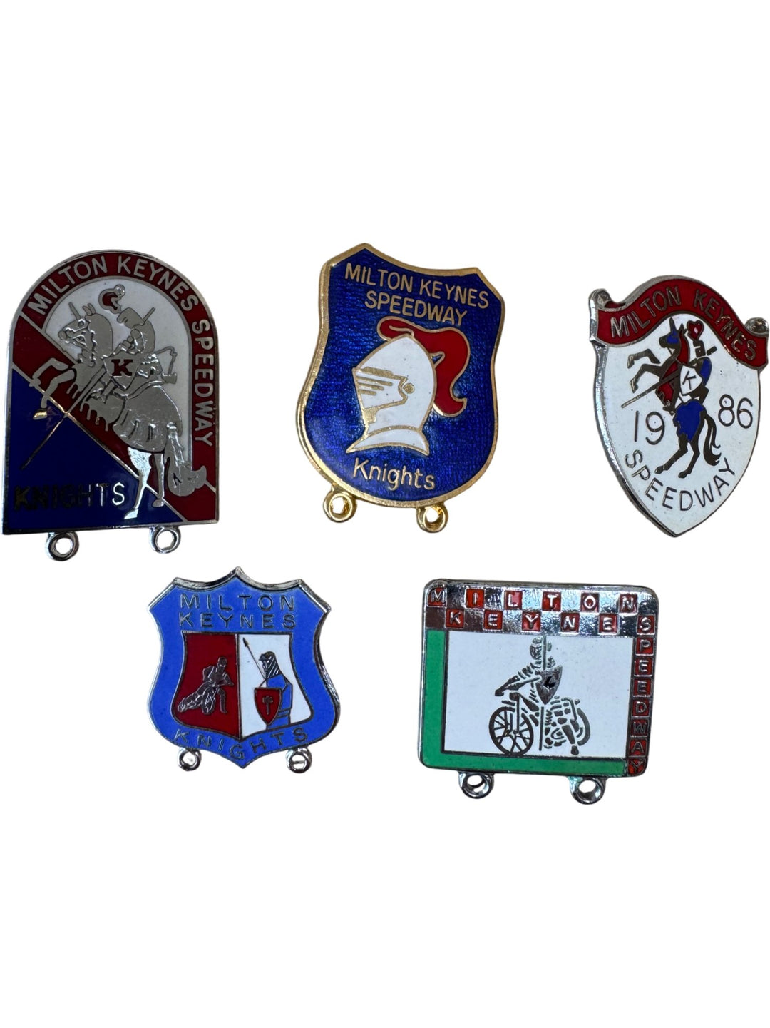 Milton Keynes Speedway Knights Pins Collection