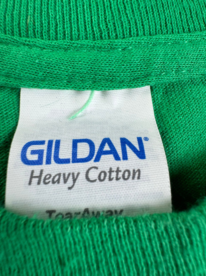 Gildan Green Civic Car Graphic T-Shirt - M