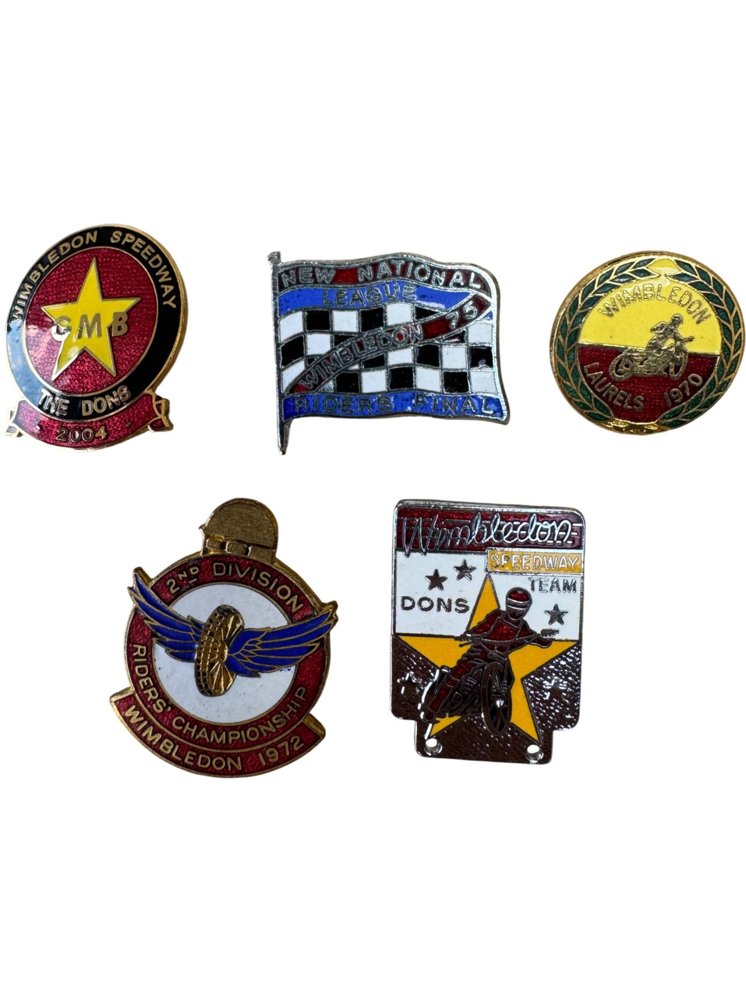 Wimbledon Speedway Dons Badges
