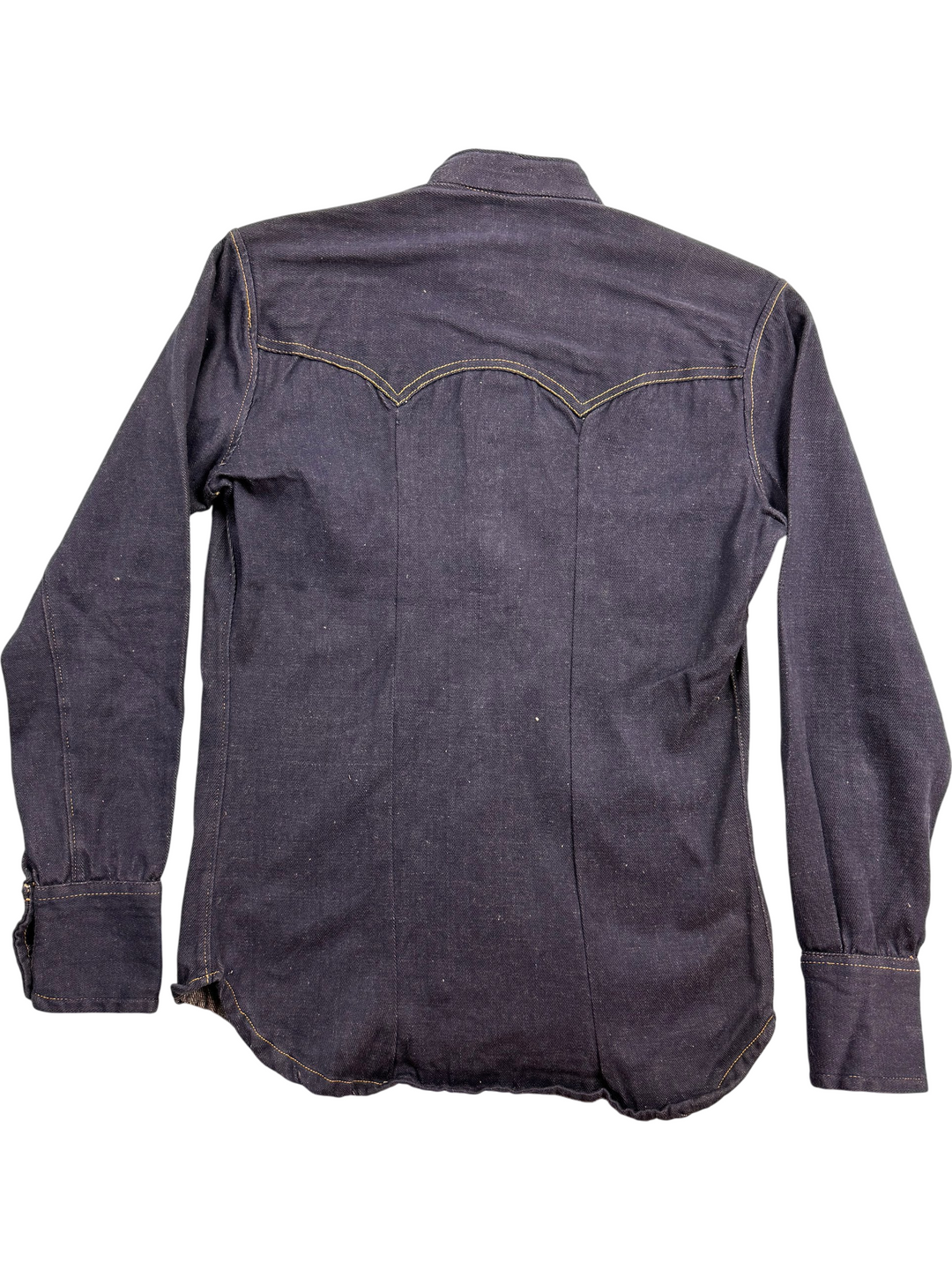 Oscar Slimfit Denim Western Shirt - Think Vintage