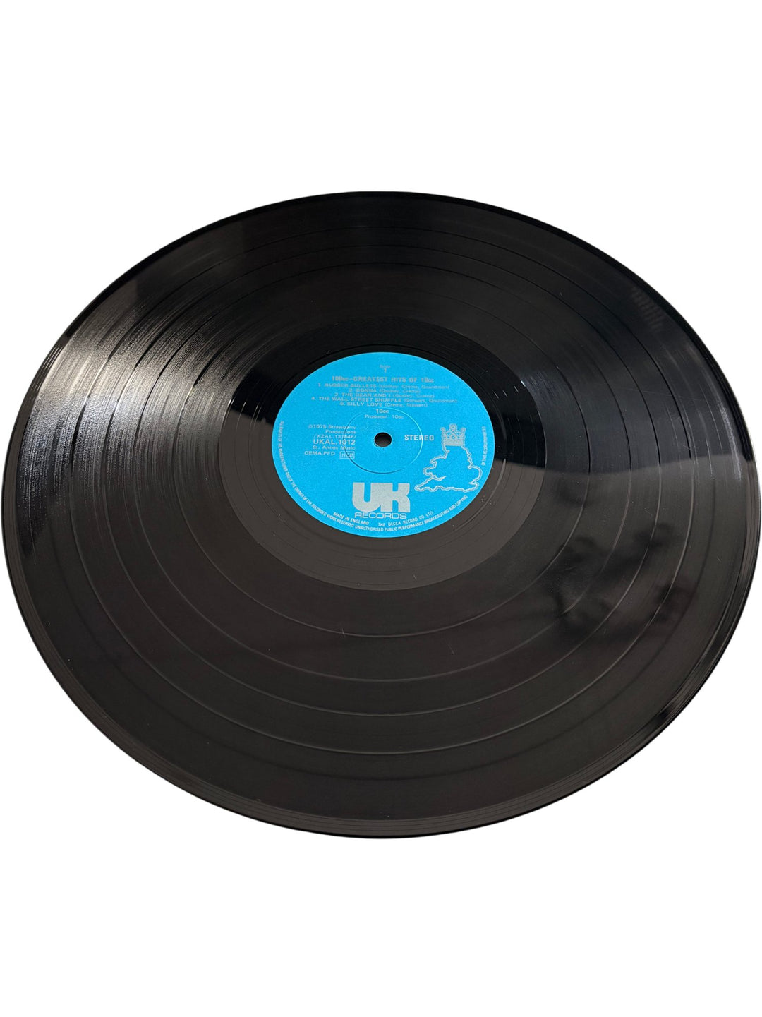 10cc Greatest Hits Vinyl Record - Fair