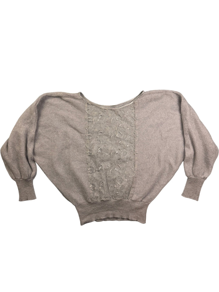 St Michael Mohair Blend Batwing Sweater - S