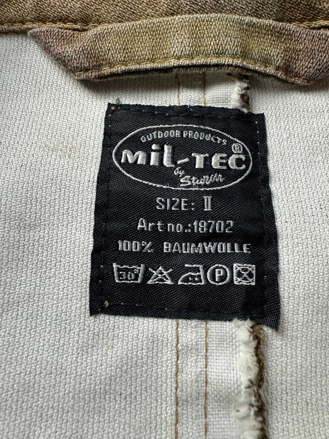 Mil-Tec Camouflage Overcoat - XL