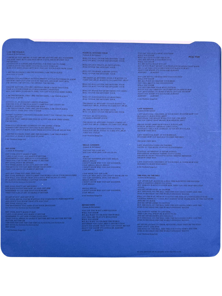 The Beatles 1967-1970 Blue Vinyl LP - Very Good