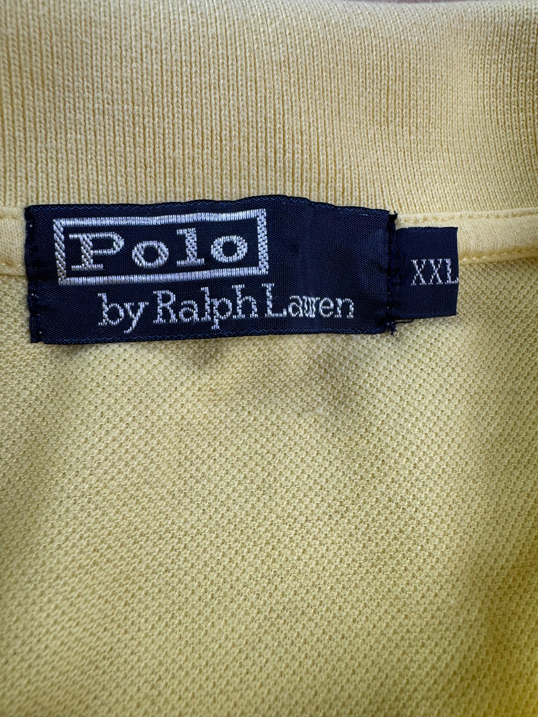 Ralph Lauren Yellow Polo Shirt - XL