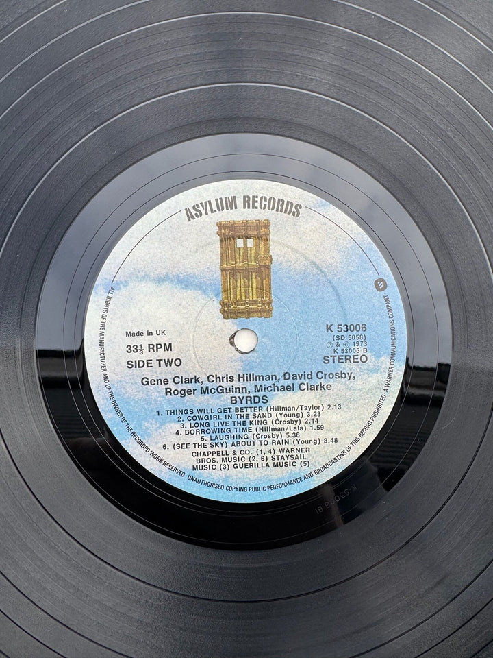 Byrds Self-Titled Vinyl Record- Very Good