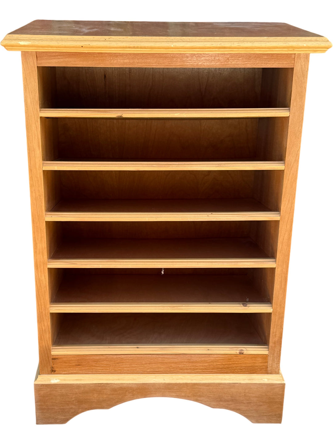 Wooden Storage Cabinet with Shelves - Think Vintage