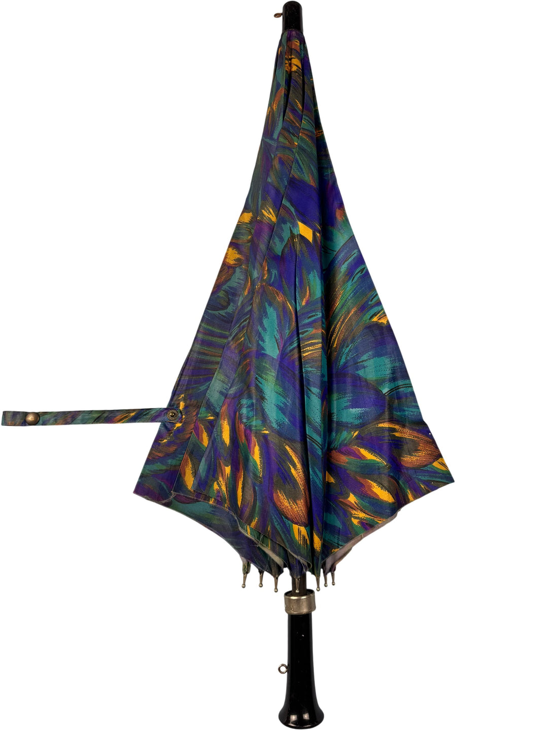 Pierre Balmain Colourful Patterned Parasol - Think Vintage