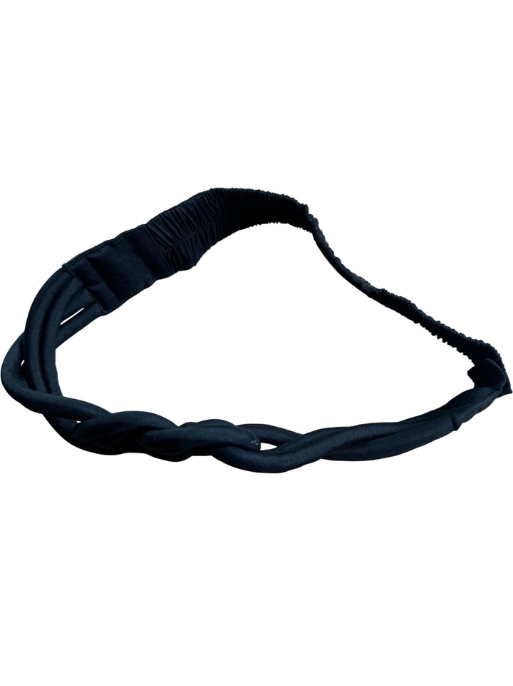 Black Braided Belt - W26-32