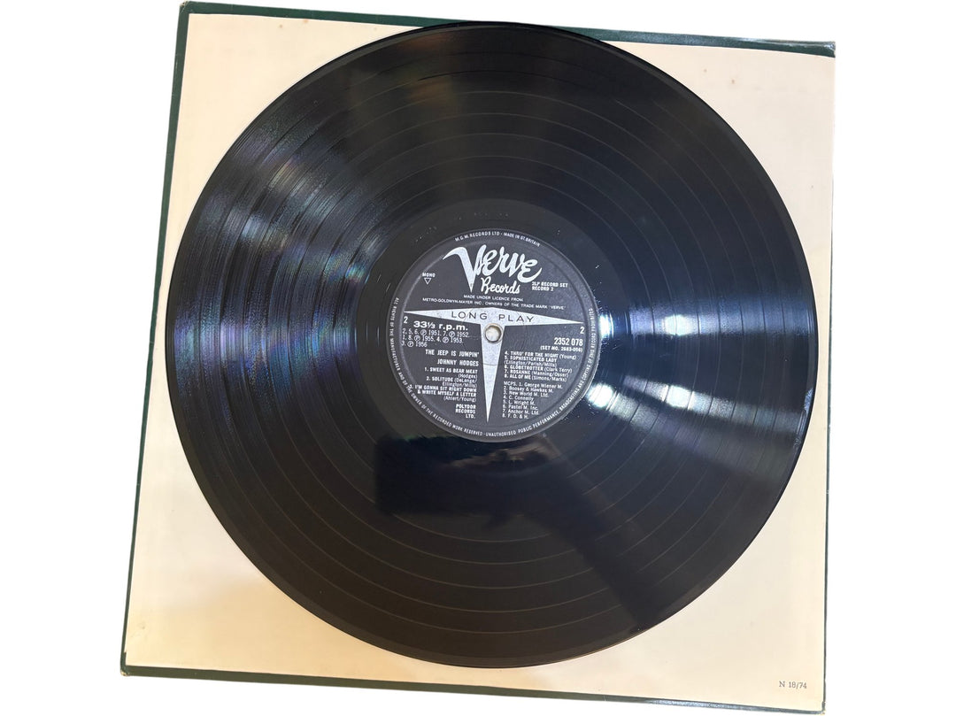 Johnny Hodges The Jeep Is Jumpin' Vinyl Record - Good