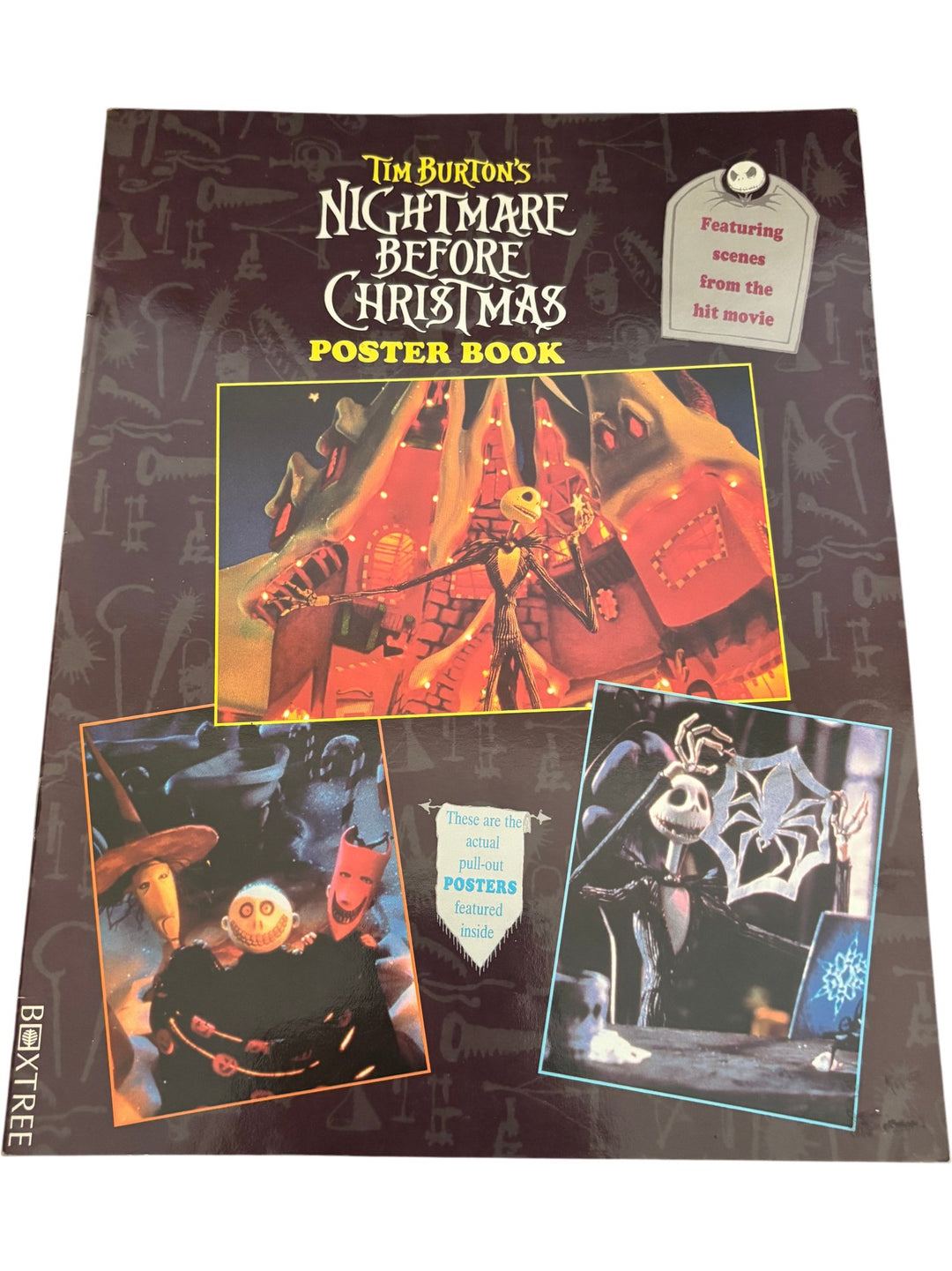 Tim Burton's Nightmare Before Christmas Poster Book