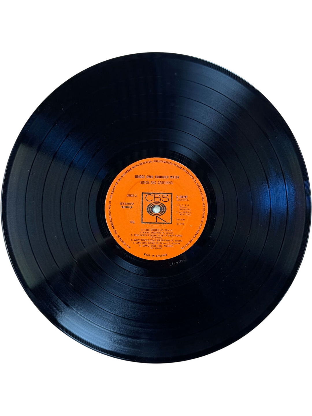 Simon And Garfunkel Bridge Over Troubled Water Vinyl - Very Good