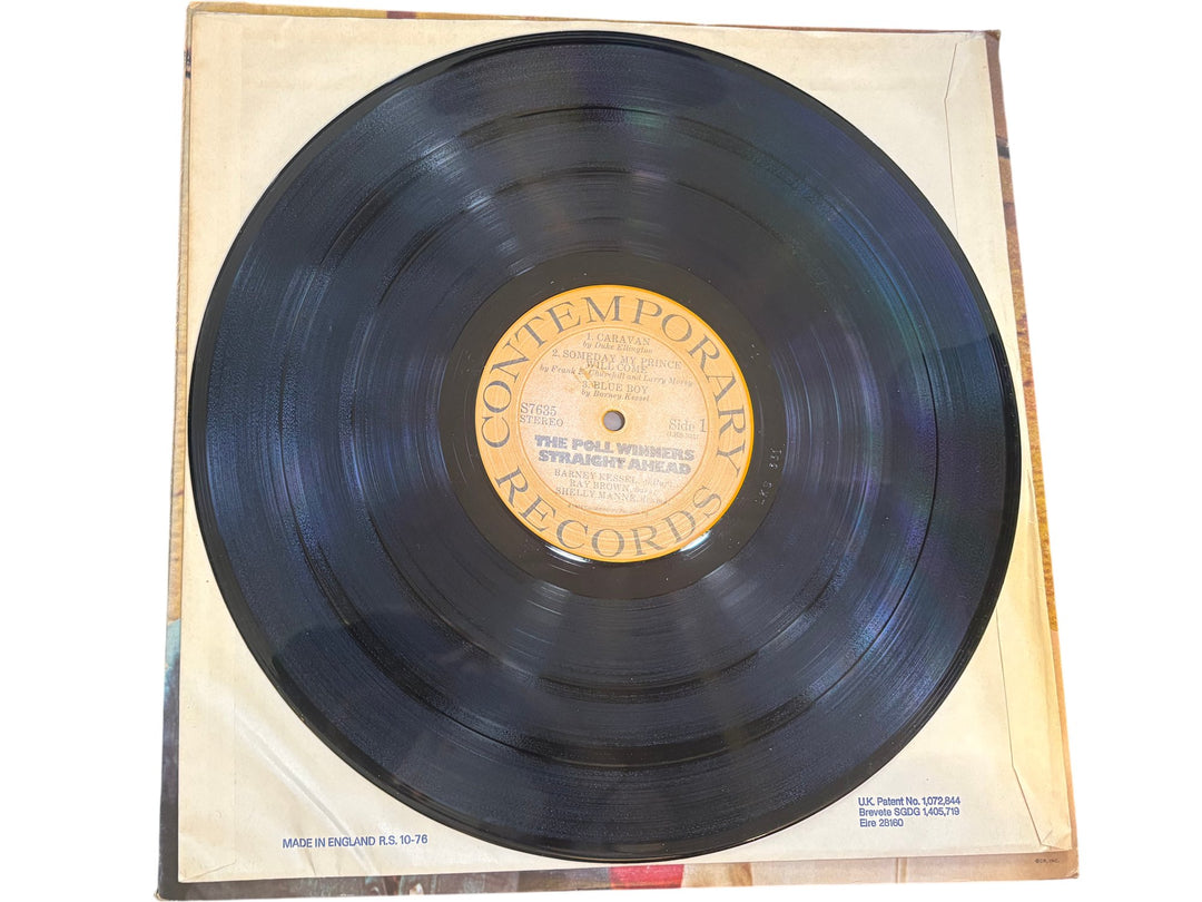 Straight Ahead The Poll Winners Vinyl Record - Good