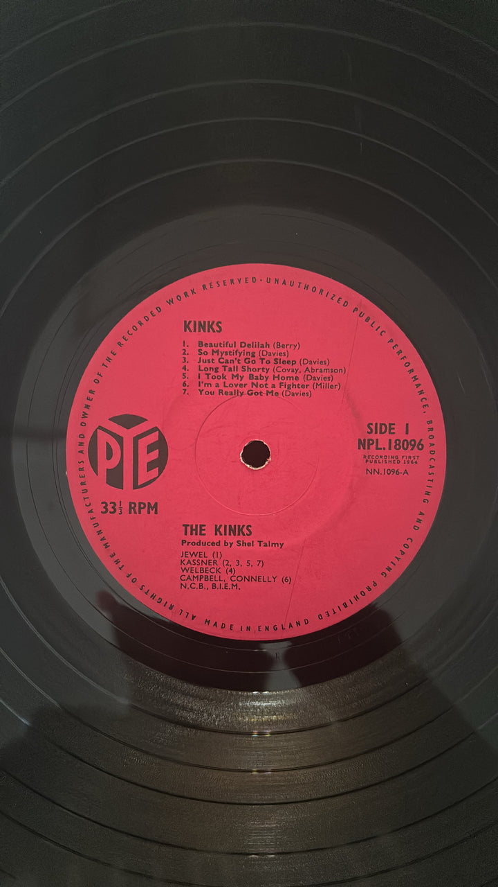 1960s Kinks Vinyl Album