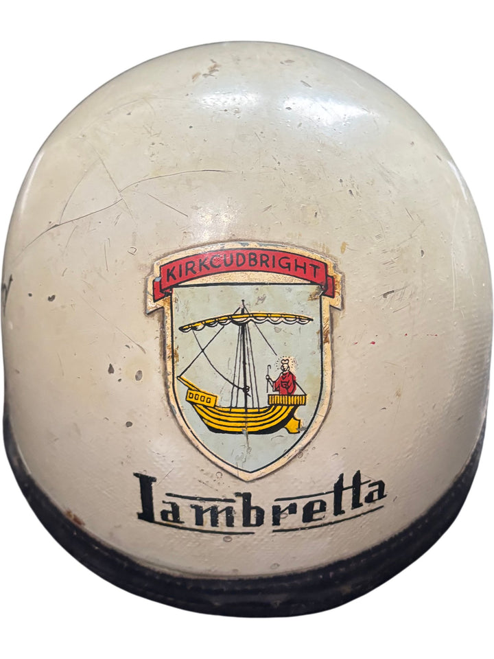 Vintage Lambretta Helmet - Customised by Original Owner
