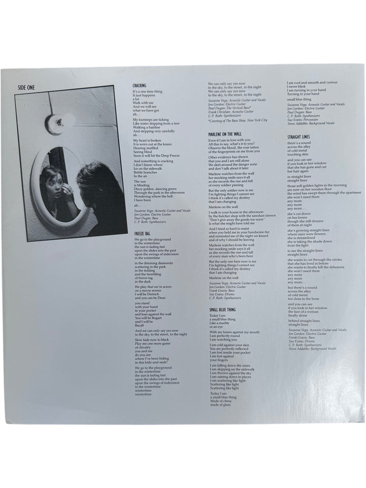Suzanne Vega Self-Titled Vinyl Record Album - Think Vintage