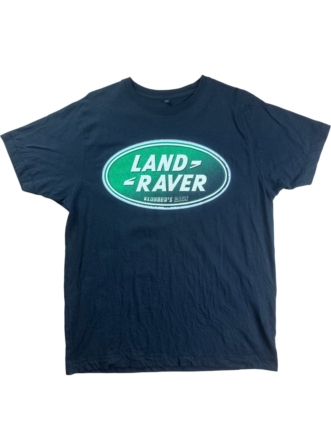 Land Raver Black Graphic T-Shirt - M