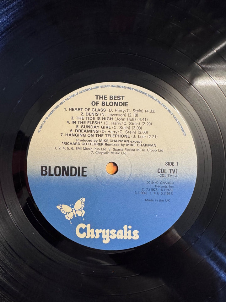 The Best of Blondie Vinyl Record - Very Good