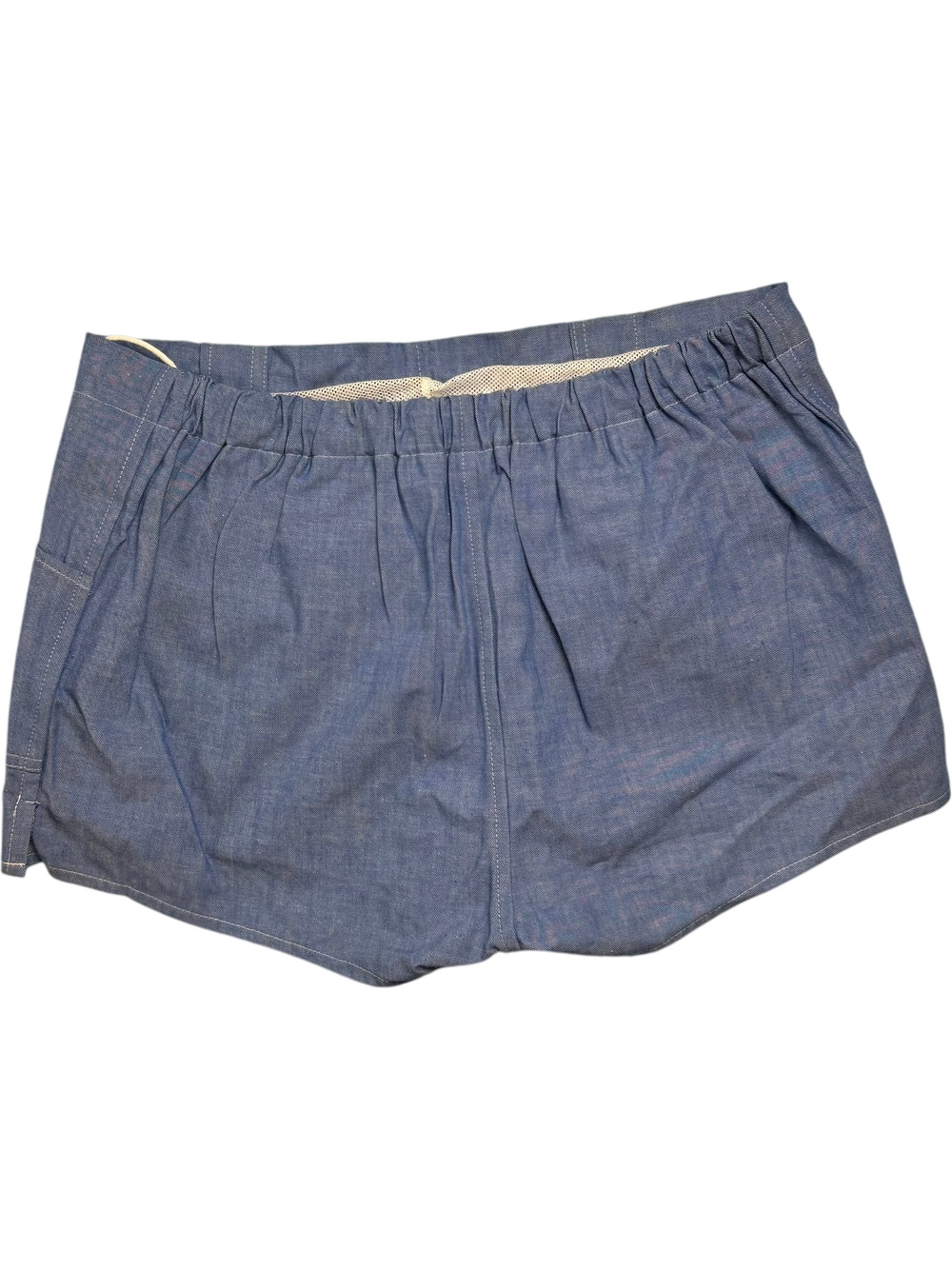 Modern Blue Denim Shorts - Think Vintage