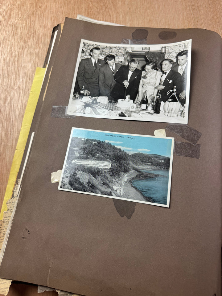 Vintage Scooter Archive Scrapbook – Original Photos, Newspaper Cuttings, Posters & Ephemera