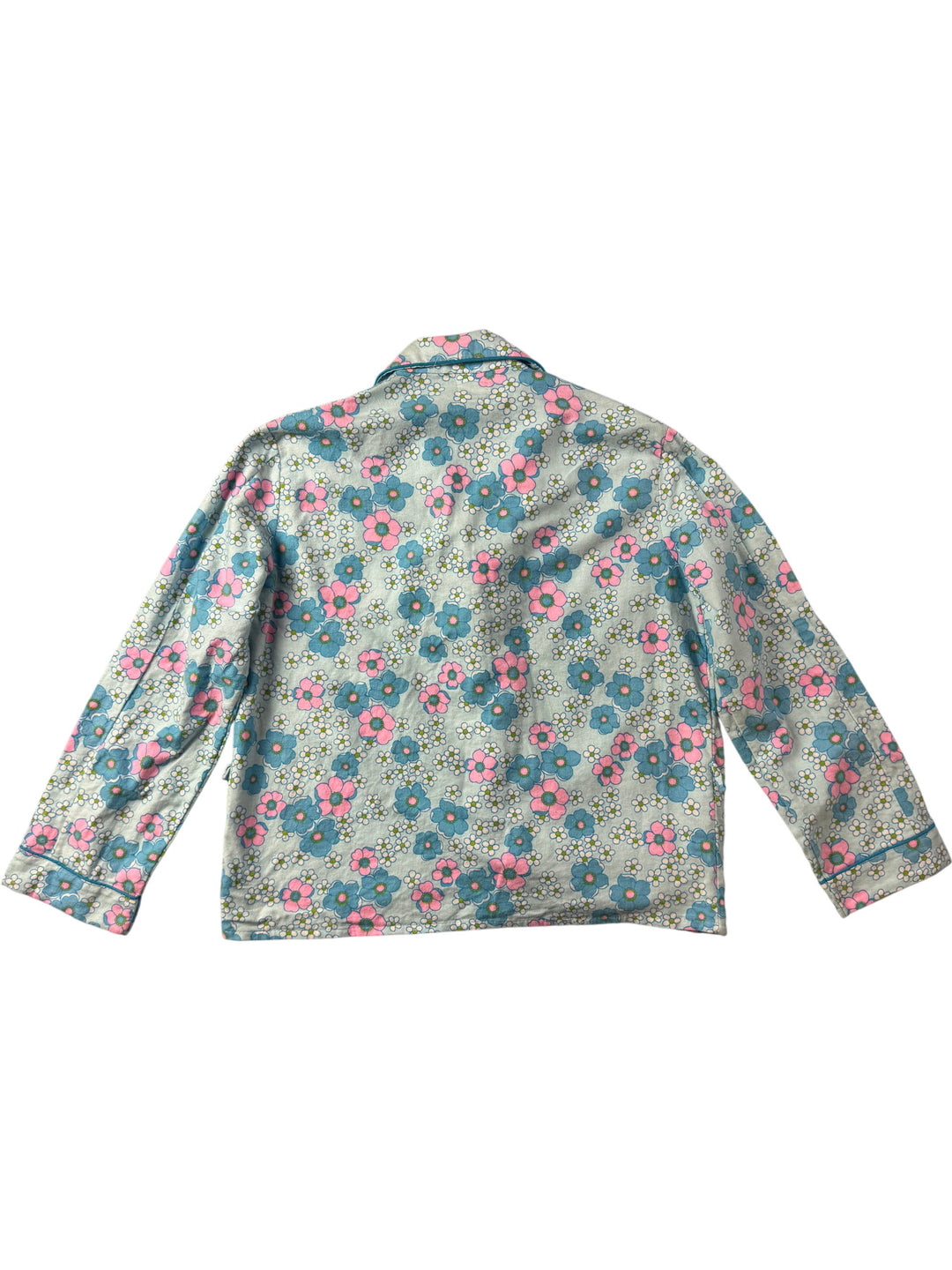 Floral Cotton Pajama Set - Think Vintage