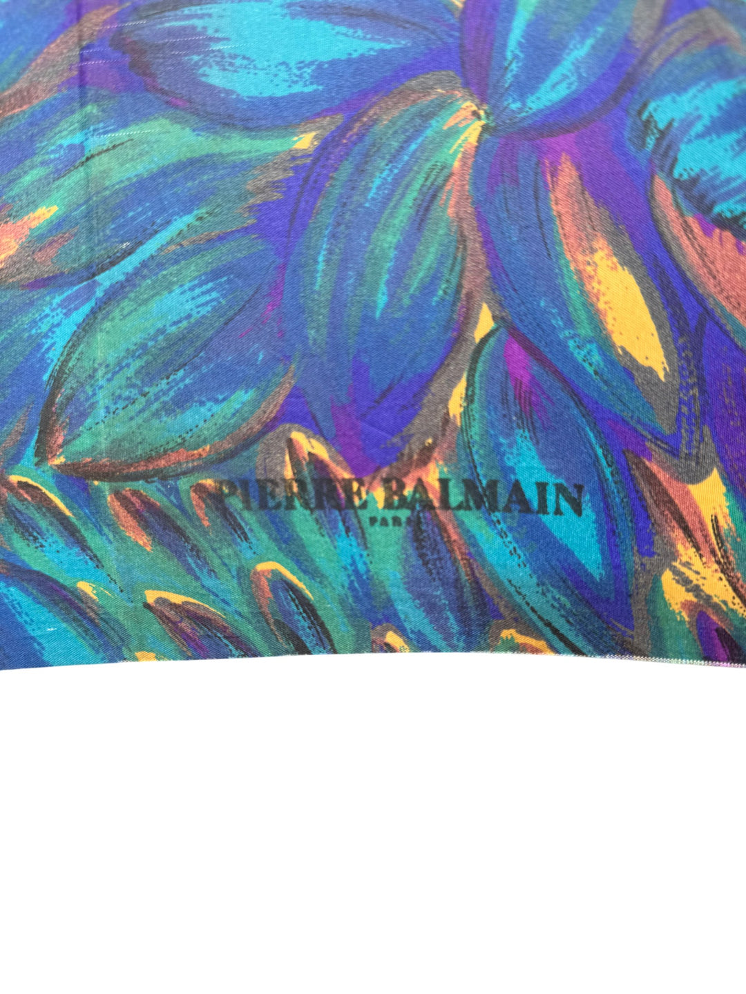Pierre Balmain Colourful Patterned Parasol - Think Vintage