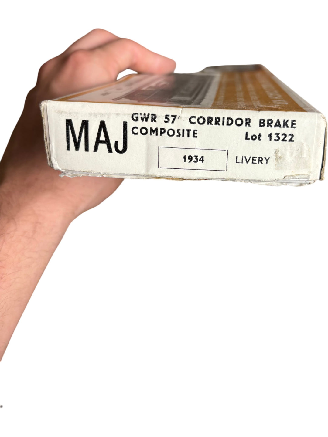MAJ Models GWR 57 Corridor Brake Composite 4mm Scale Kit Lot 1322 - Think Vintage