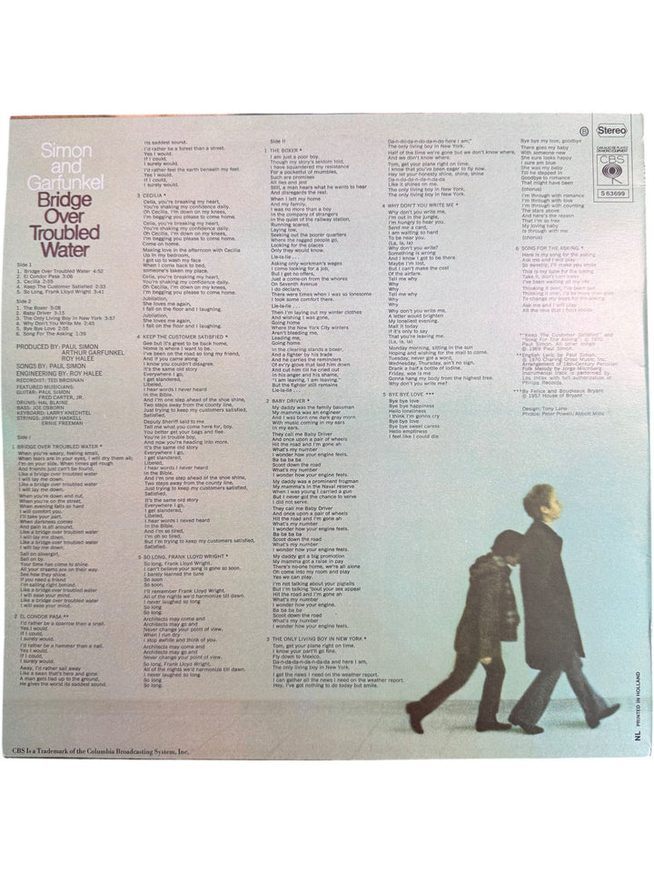 Simon & Garfunkel Bridge Over Troubled Water Vinyl