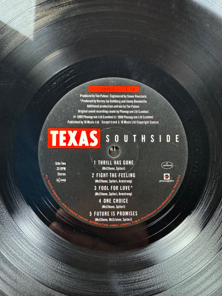Texas Southside Vinyl Record - Very Good+