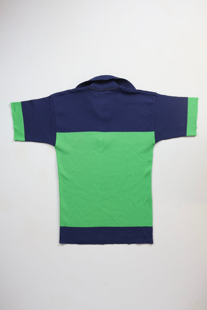 1980s Yellow Dot Sports Polo