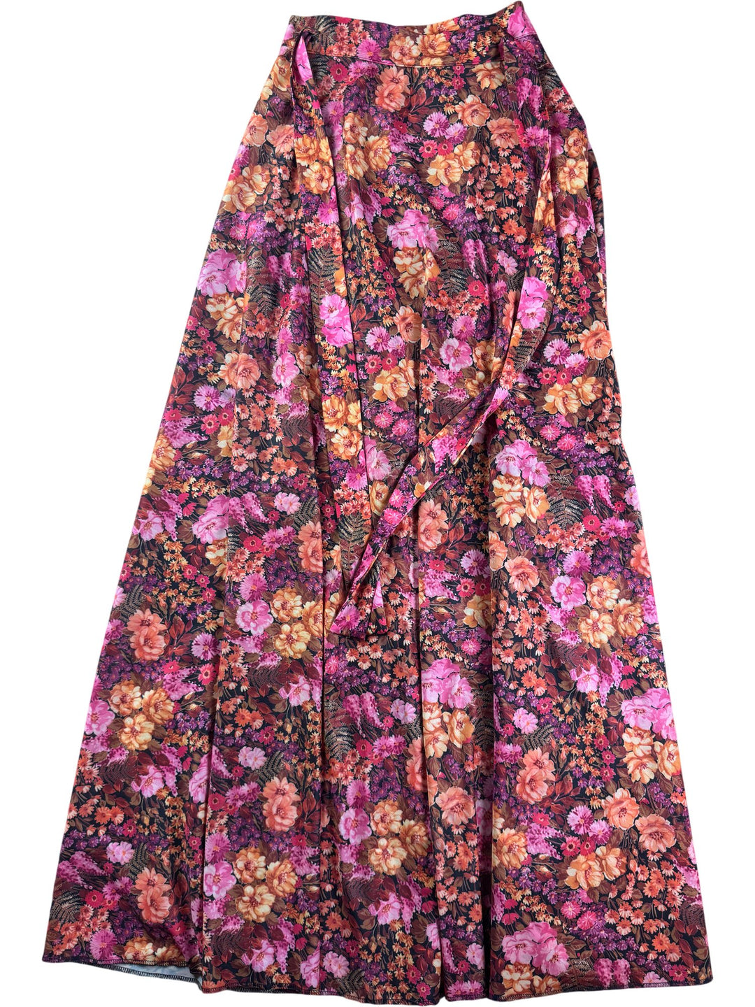 Floral A-Line Maxi Skirt - W26