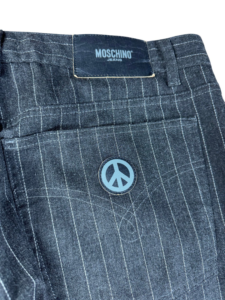 Moschino Jeans Pinstriped Trousers - W37