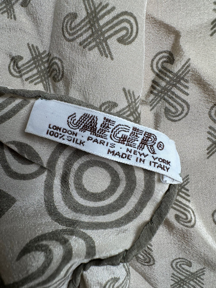 Jaeger Silk Patterned Bandana