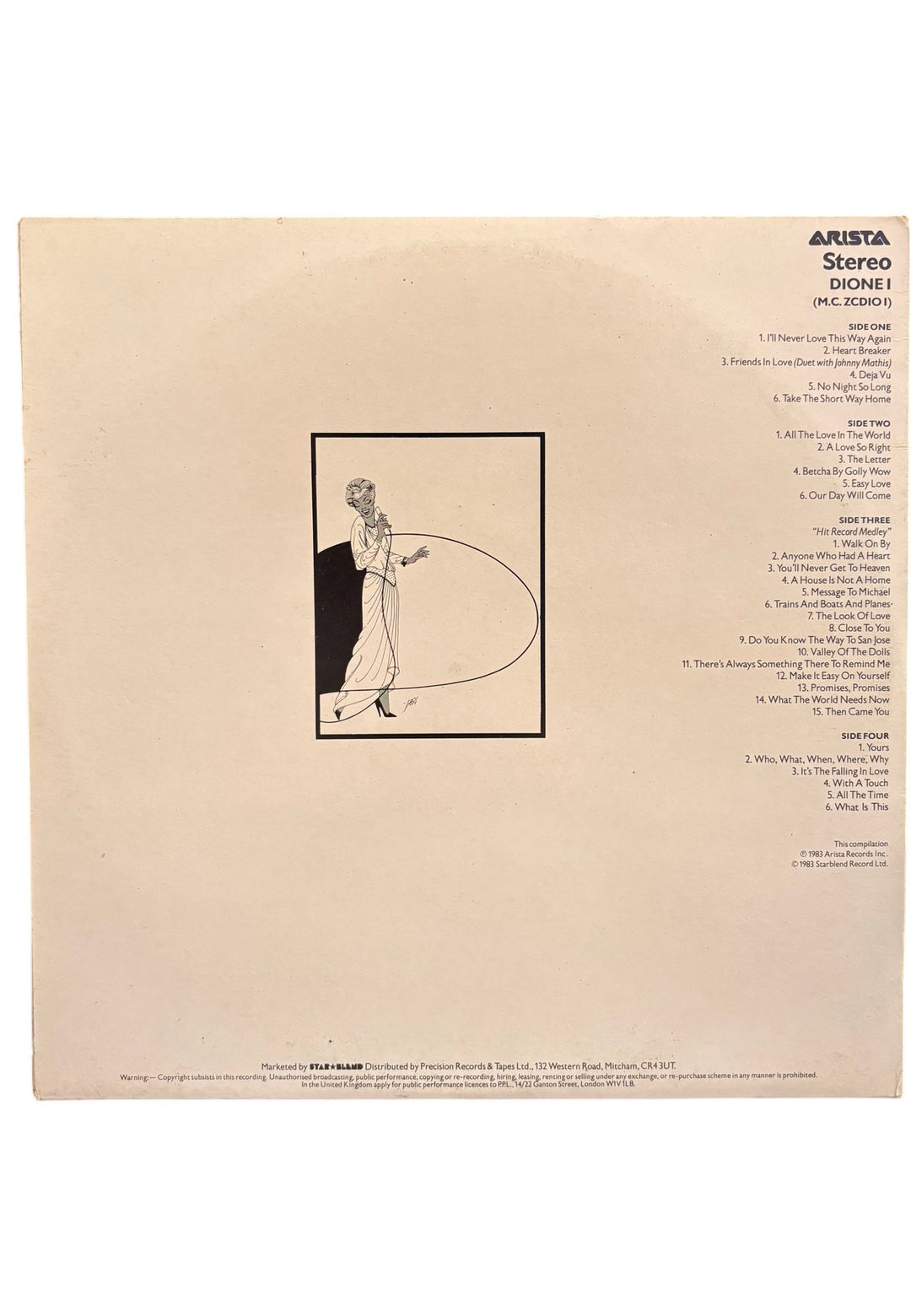 Dionne Warwick The Collection Vinyl - Fair