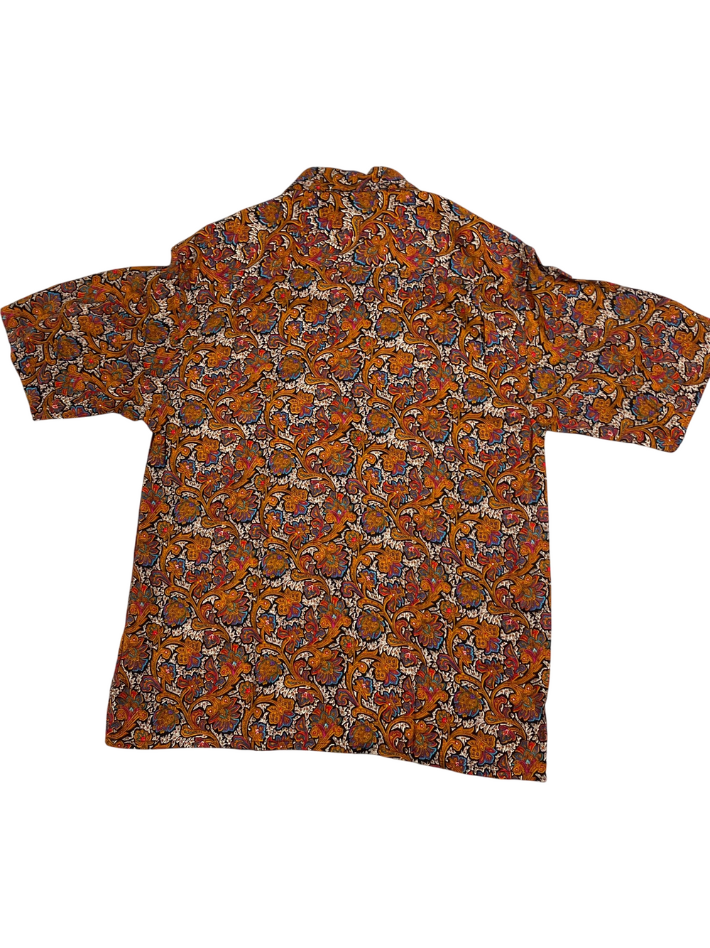 Chianti Paisley Short Sleeve Shirt - Think Vintage
