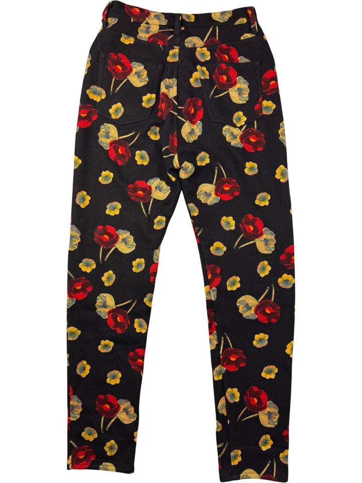 Kenzo Floral Patterned Trousers